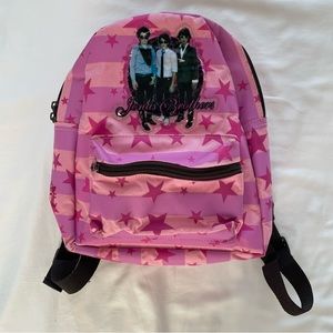 The Jonas Brothers pink mini backpack
